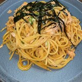 雲丹醤油ツナパスタ